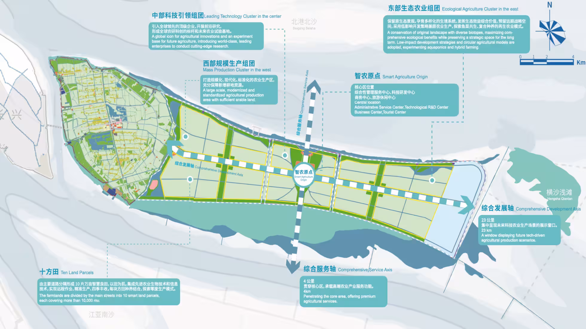 DiMi - 상하이 횡사 신주의 고급 도시 농업 계획